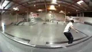 chris cole skating to lonely island - like a boss (mini-board)