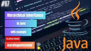 Hierarchical inheritance in java || #inheritance || #objectorientedprogramming