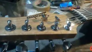 FREEDOM Ремонт электрогитары. 2-я часть.(покраска.сборка..)