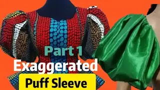 HOW TO SEW AN EXAGGERATED BALLOON SLEEVE | BEGINNERS FRIENDLY