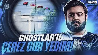 GHOSTLARI ÇEREZ GİBİ YEDİM!! 😡 | PUBG MOBİLE
