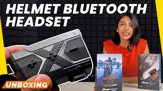 TVS SmartxConnect S20X, S10X Unboxing | TVS Bluetooth Headset for Bike Riders | Gadget Times