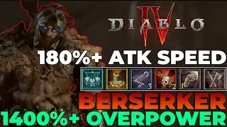OVERPOWER Barbarian Double SWING Build - Diablo 4