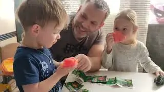 ГЕККОНЫ И ХАМЕЛЕОНЫ от Sbabam  Распаковка