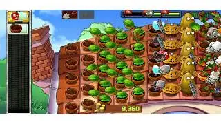 Plants Vs. Zombies Roof. #plantsvszombies #keygamer #funplay