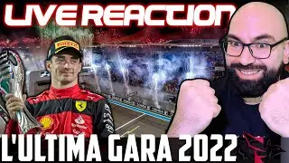 FINALE AL CARDIOPALMA! Ce la fa o non ce la fa? CE LA FA! Live Reaction Gara F1 Abu Dhabi 2022