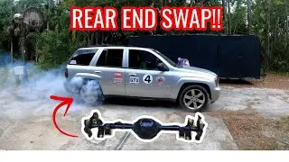 Turbo Trailblazer Atlas 4200 Rear Axle Swap!