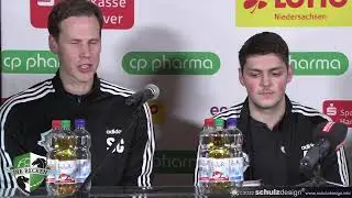 Pressekonferenz DIE RECKEN - TSV Hannover-Burgdorf vs. HSG Wetzlar