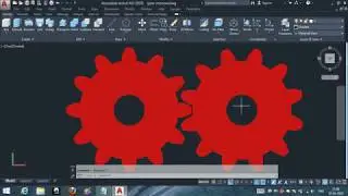 Gear rotation!!animation!!motion autocad 2021 in hindi