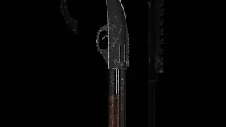 SHOTGUN 3D MODAL IN MAYA3D