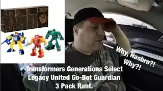Transformers Generations Select Legacy United Go-Bot Guardian 3 Pack Rant. #hasbro #transformers