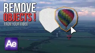 How to Remove Objects From Video Explained in 1 Minute | After Effects