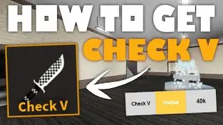 [TUTORIAL] How to Craft the CHECK V in KAT! (Roblox)