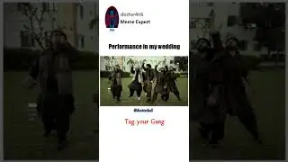 Men on mission | Sharukh Khan | Jhume jo Pathan | Wedding performance | Meme Expert | Doctor 4n6
