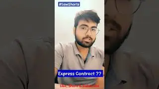 Express Contract | Indian Contract Act 1872 