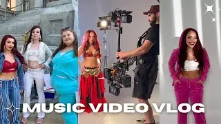 The Pop Star diaries: Come with me to shoot a music video, BTS, getting ready, filming in public
