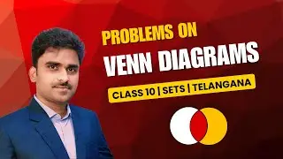 10th class sets in telugu || Venn diagrams class 10 || Mathstech