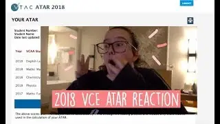 ACTUAL 2018 VCE ATAR RESULTS REACTION