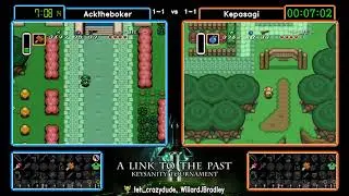 Acktheboker vs. Kepasagi - ALTTPR Keysanity Tournament 2018