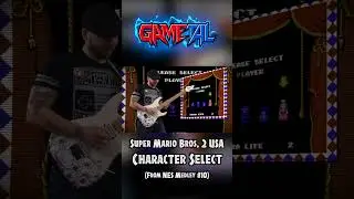 Character Select (Super Mario Bros. 2 USA) - GaMetal Remix (From NES Medley 10) #mario #nes #vgm