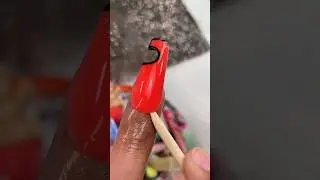 Ashley, LOOK at My Nail 👀💋 Friday Satisfying Nail Removal 💅🏽💧 #nails