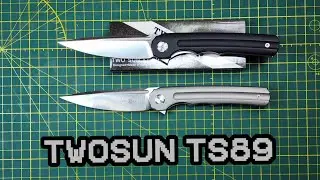 TWOSUN TS89 TITANIUM M390, This one upgraded is so very nice, unfortunately the pocket clip is meh.