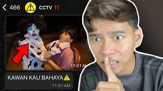 TERAKAM CCTV ‼️ HANTU BADUT MASUK RUMAH AKU ‼️