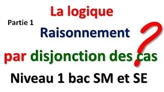 EXERCICES SUR LA LOGIQUE LE RAISONNEMENT PAR DISJONCTION DES CAS PARTIE 1 NIVEAU 1 BAC SM ET SEXP