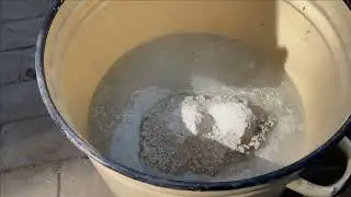 Известкование пруда