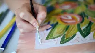 Курс «Как нарисовать картон под мозаику»