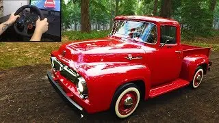1956 Ford F-100 - Forza Horizon 4 | Logitech G29 Gameplay