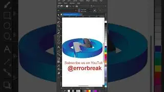 3d text effect in CorelDRAW