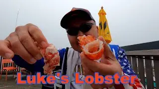 Having Lunch At Luke's Lobster 