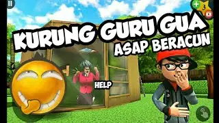 PRANK GURU NGUNCI DALAM RUANGAN PENUH BOM ASAP - Scary Teacher 3D - #9