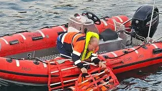 Dive into Action: Man Overboard Rescue Training