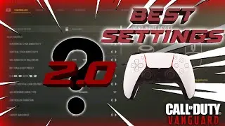 NEW BEST CONTROLLER and GAME SETTINGS for CALL OF DUTY VANGUARD ( VANGUARD BEST SETTINGS )