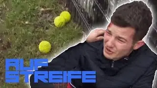 Attacke mit Tennisbällen! Wer ist der wahre Mobber? | Auf Streife | SAT.1 TV