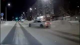 Extreme snow drift on Quattro Audi A5. Снежный дрифт на Audi и конец истории A5.