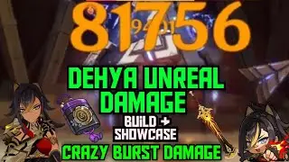 Dehya build: Showcasing the Ultimate Build for Maximum Devastation in Genshin Impact!