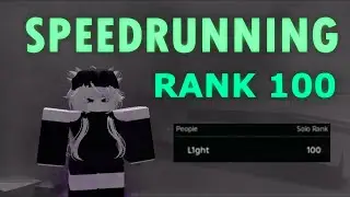 I SPEEDRAN RANK 100 IN THE STRONGEST BATTLEGROUNDS | TSB ROBLOX