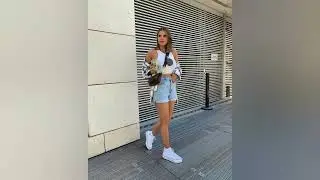 Как носить джинсовые шорты