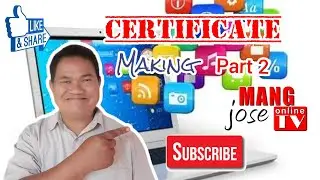 Certificate Making in PowerPoint Part 2