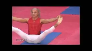 Trentennale Aikido - dimostrazione di yoga di Massimo Provasi
