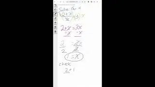 How to solve fractional equations