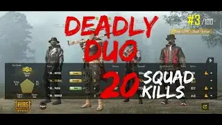 DEADLY DUO | 20 SQUAD KILLS | 4 FINGER-GYRO | VIVO Z1 PRO | ETERNAL GAMING |