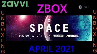 Zavvi April 2021 Zbox - Unboxing - Space