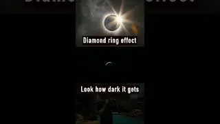 Total Solar Eclipse in 42 seconds! #totalsolareclipse
