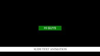Cara Membuat Slide Text Animasi Only HTML + CSS