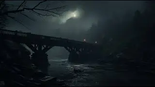 The Alluring Charm of Old Bridge with a Dark Academia Playlist: Classical Music and Rain Sounds