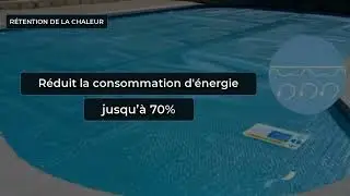 Bâche à bulle piscine GEOBULLE SOL+GUARD - Sur mesure